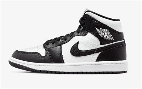 nike jordans dames zwart wit|nike jordan 1 mid.